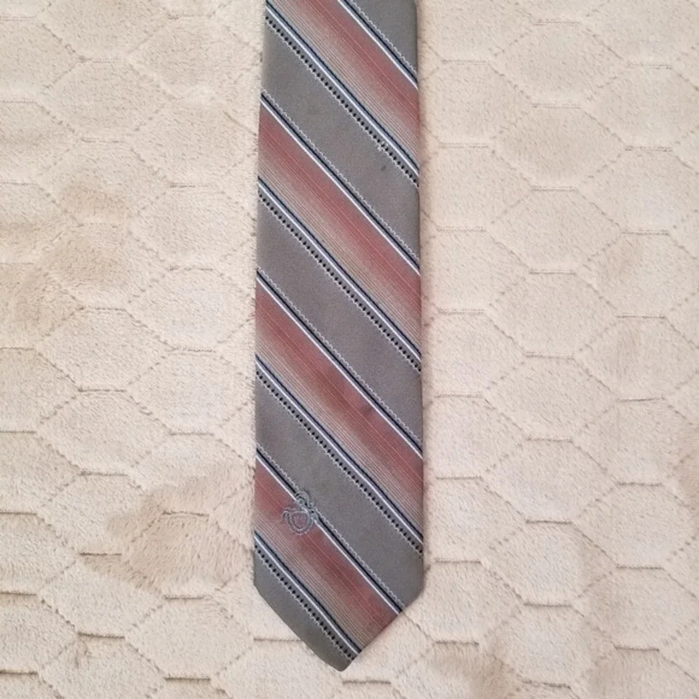 Vintage Via Re Men's Necktie Striped Multicolor 3